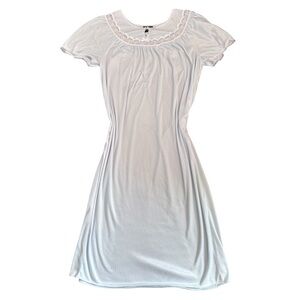baby blue vintage nightgown